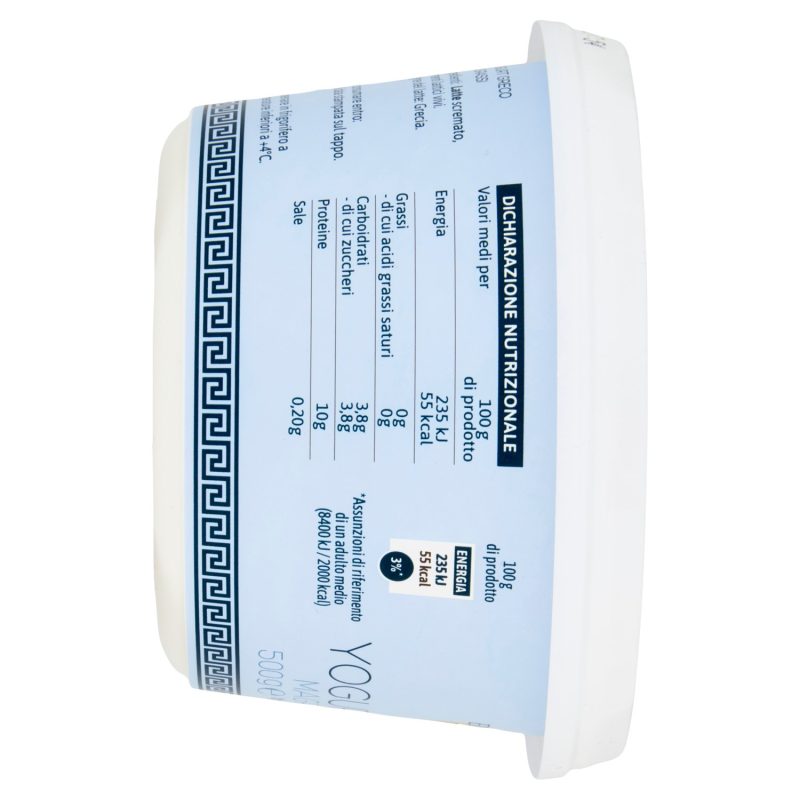 Equilibrio & Piacere Yogurt Greco Magro Bianco 500 g