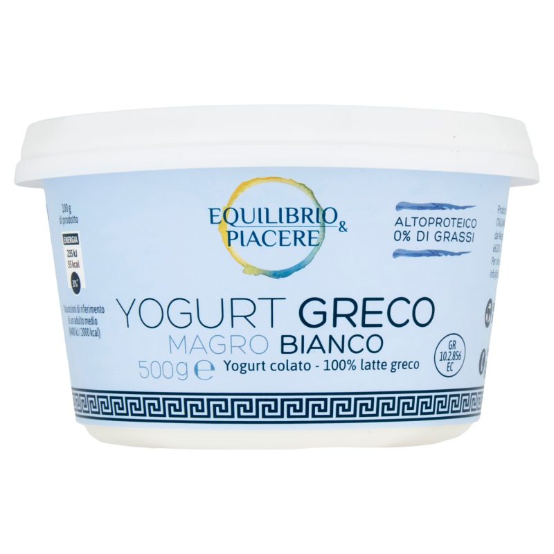Equilibrio & Piacere Yogurt Greco Magro Bianco 500 g