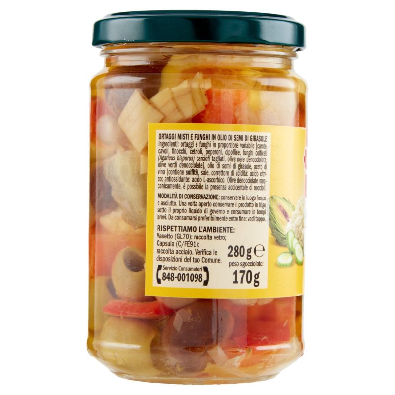 Sisa Antipasto Sottolio 280 g