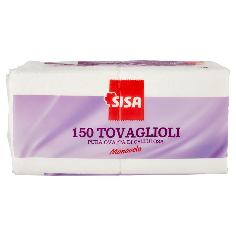 Sisa Tovaglioli Monovelo 150 pz