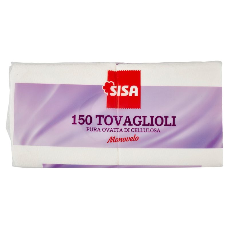Sisa Tovaglioli Monovelo 150 pz