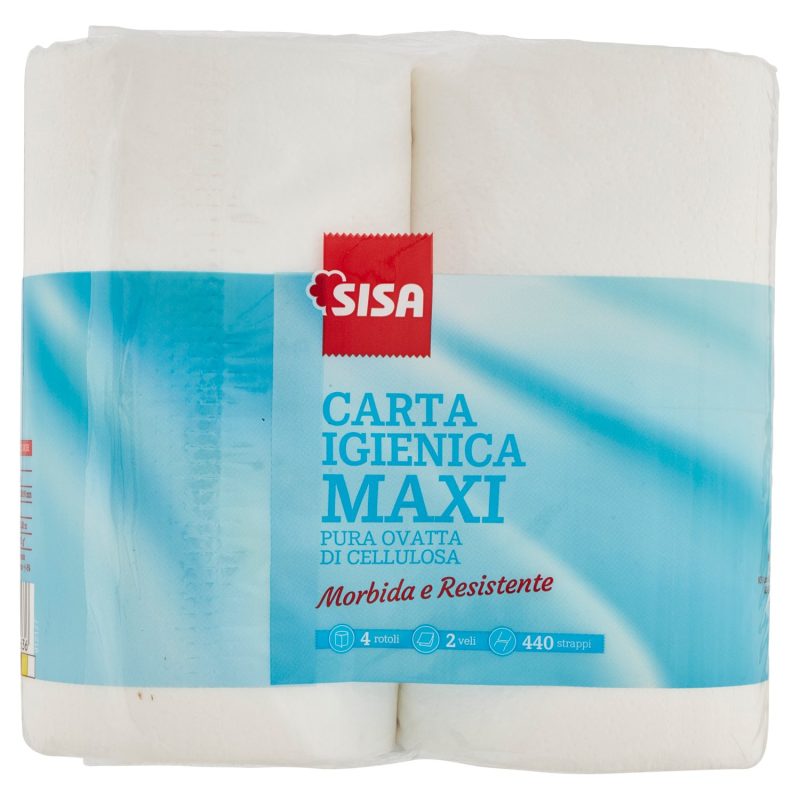 Sisa Carta Igienica Maxi 4 pz