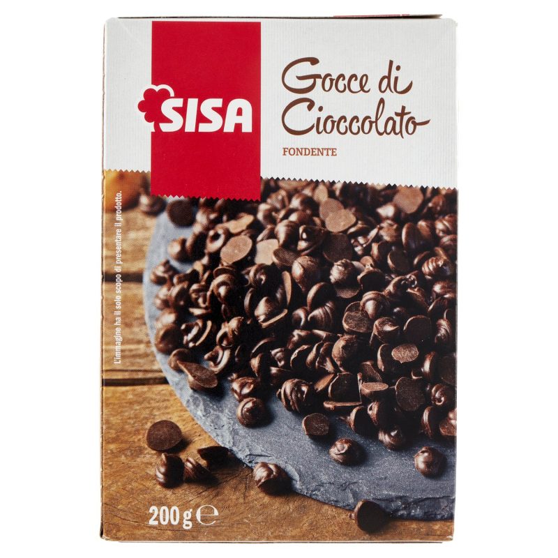 Sisa Gocce di Cioccolato Fondente 200 g