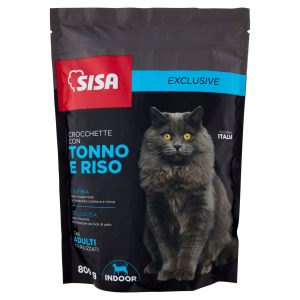 Sisa Exclusive Crocchette Gatto con Tonno e Riso 800 g
