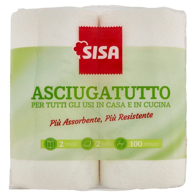 Sisa Asciugatutto 2 pz