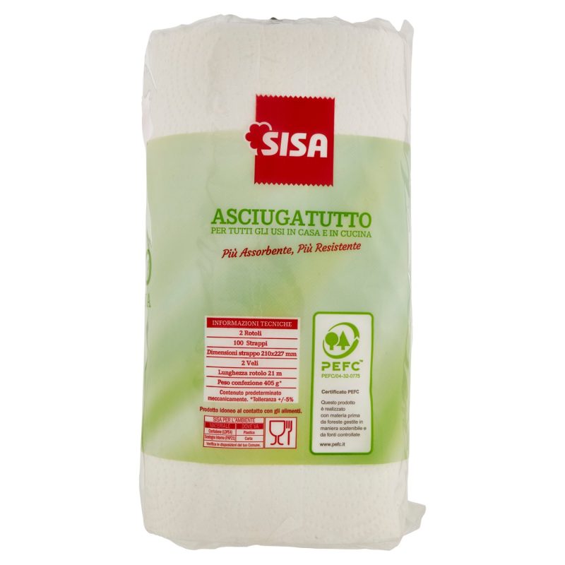 Sisa Asciugatutto 2 pz