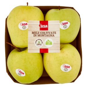Sisa Mele Coltivate in Montagna Golden Delicious D.O.P. 0,750 kg