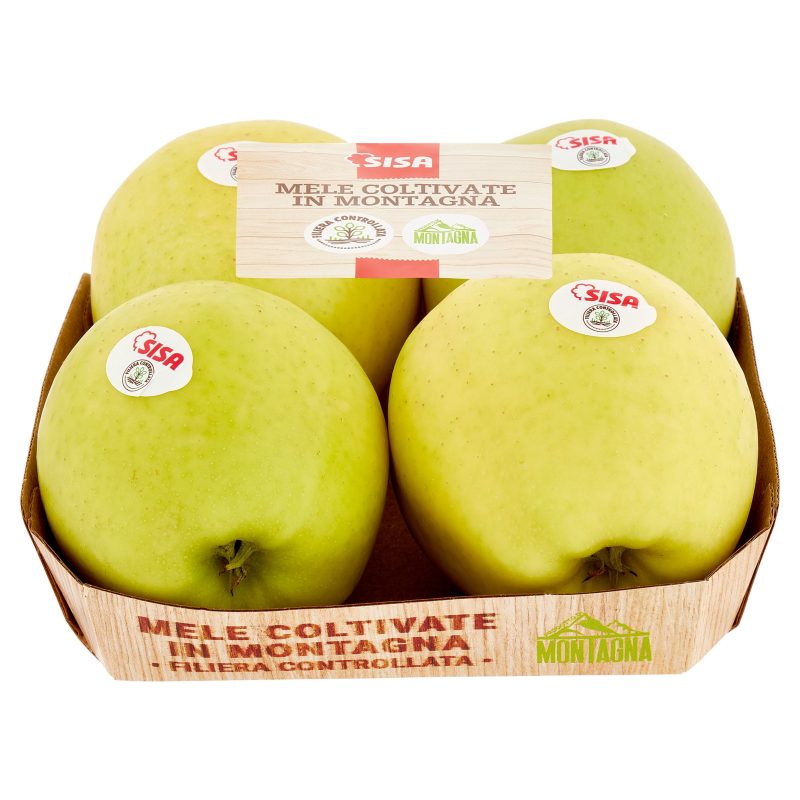 Sisa Mele Coltivate in Montagna Golden Delicious D.O.P. 0,750 kg