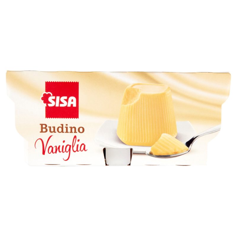Sisa Budino Vaniglia 4 x 100 g