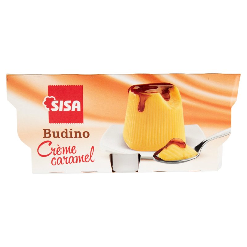 Sisa Budino Crème Caramel 4 x 100 g