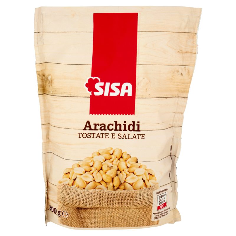 Sisa Arachidi Tostate e Salate 300 g