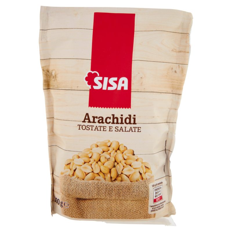 Sisa Arachidi Tostate e Salate 300 g