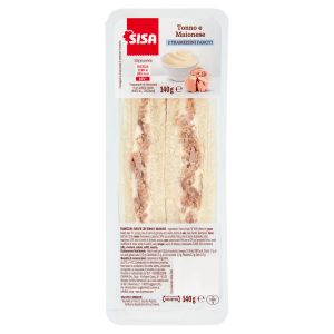 Sisa Tramezzini Farciti Tonno e Maionese 2 pezzi 140 g