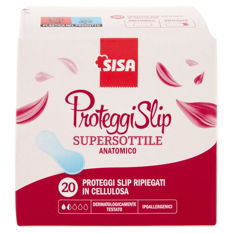Sisa Proteggi Slip Anatomico ripiegati 20 pz