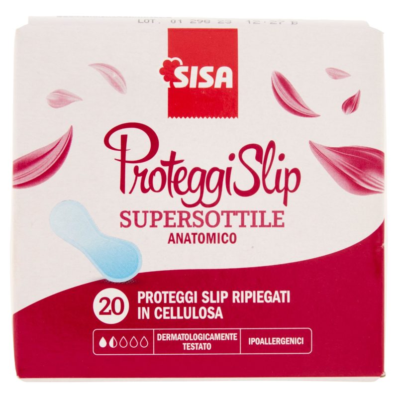 Sisa Proteggi Slip Anatomico ripiegati 20 pz