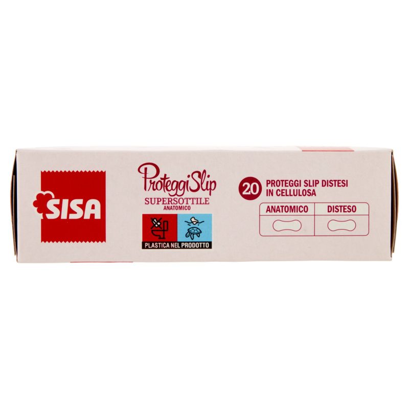 Sisa Proteggi slip Anatomico ripiegati 20 pz