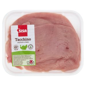Sisa Fesa di Tacchino Allevato a Terra in Fette