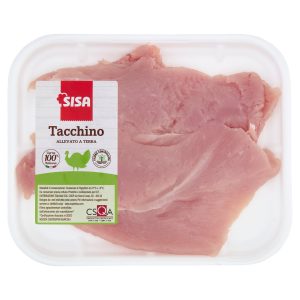 Sisa Fesa di Tacchino Allevato a Terra Fette Sottili