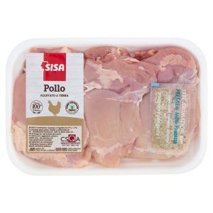 Sisa Sovracosce di Pollo Allevato a Terra Senza Osso Aperte