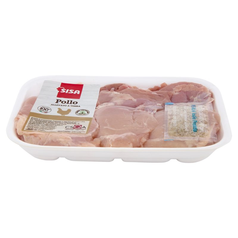 Sisa Sovracosce di Pollo Allevato a Terra Senza Osso Aperte