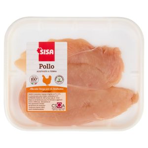 Sisa Petto Pollo Bianco Allevato a Terra Senza Uso di Antibiotici a fette