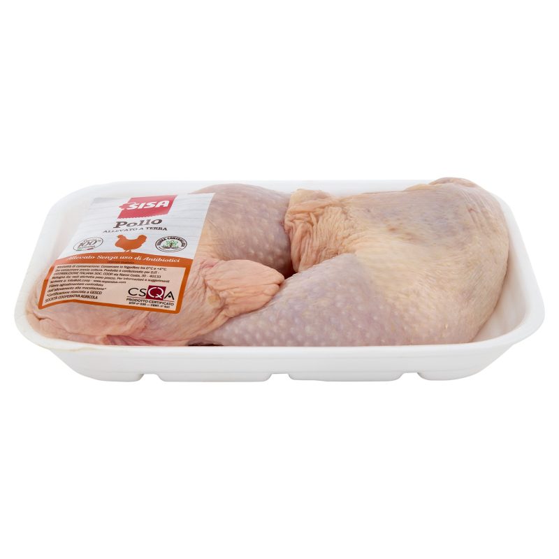Sisa Cosce Pollo Bianco Allevato a Terra Senza uso di Antibiotici