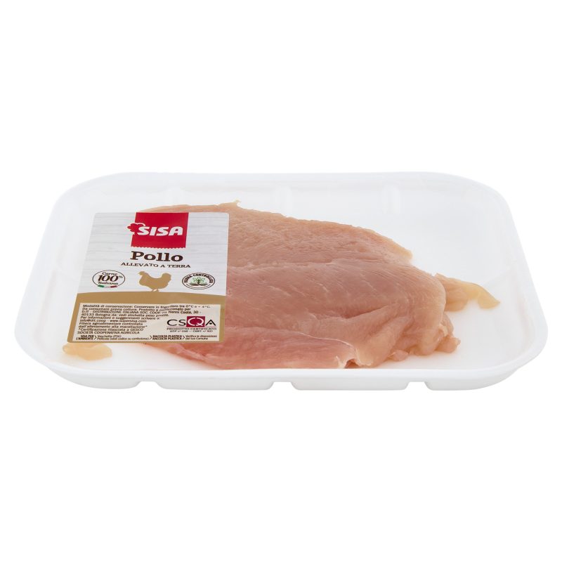 Sisa Petto di Pollo Allevato a Terra a Fette Sottili