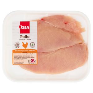 Sisa Petto Pollo Bianco Allevato a Terra Senza uso di Antibiotici a fette sottili