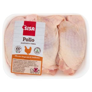 Sisa Sovracosce di Pollo Bianco Allevato a Terra Senza uso di Antibiotici