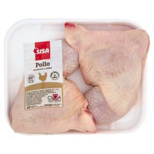 Sisa Cosciotto di Pollo Bianco Allevato a Terra a metà