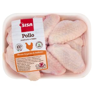 Sisa Alette di Pollo Bianco Allevato a Terra Senza uso di Antibiotici