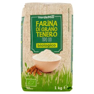 VerdeMio Farina di Grano Tenero Tipo 00 biologico 1 kg