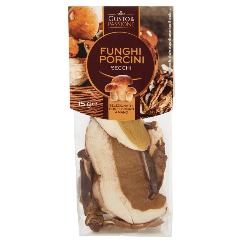 Gusto & Passione Funghi Porcini Secchi 15 g