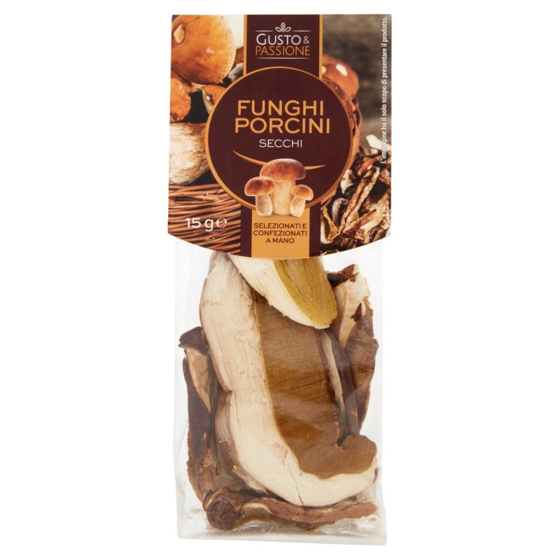 Gusto & Passione Funghi Porcini Secchi 15 g