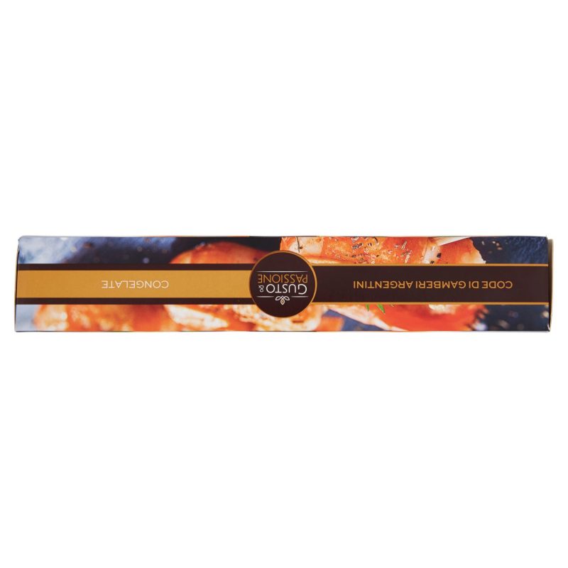 Gusto & Passione Code di Gamberi Argentini Congelate 300 g