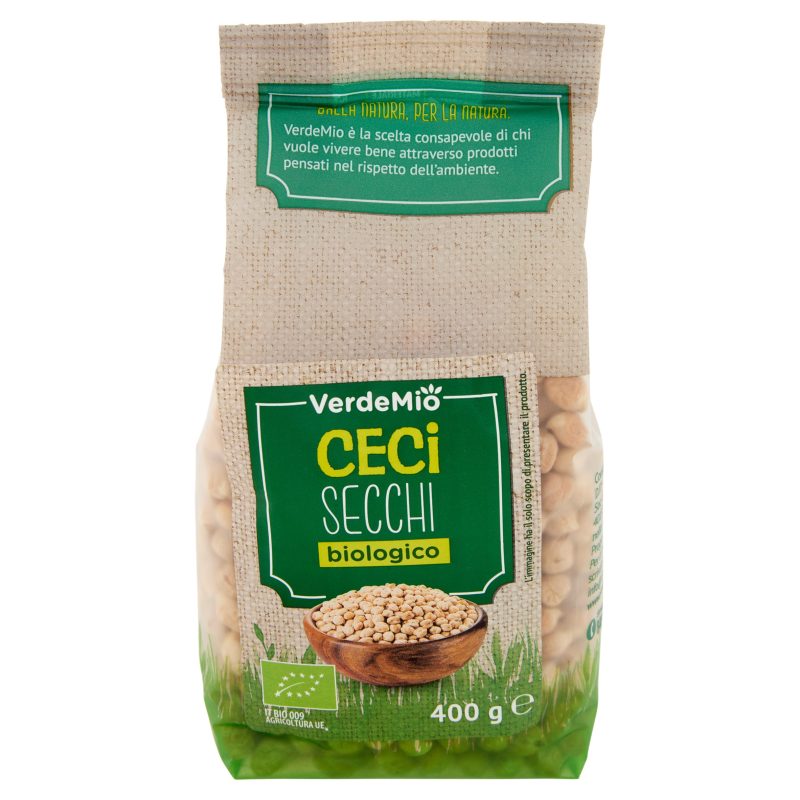 VerdeMio Ceci Secchi biologico 400 g
