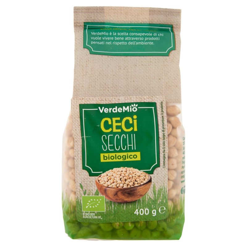 VerdeMio Ceci Secchi biologico 400 g