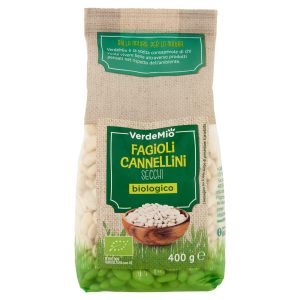 VerdeMio Fagioli Cannellini Secchi biologico 400 g