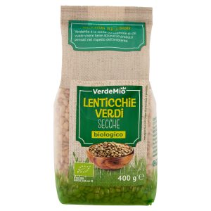 VerdeMio Verdemio Lenticchie Verdi Secche biologico 400 g