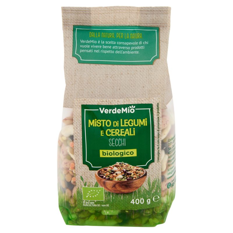 VerdeMio Misto di Legumi e Cereali biologico 400 g