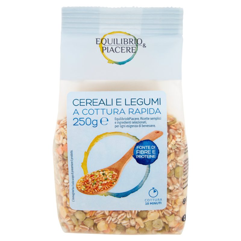 Equilibrio & Piacere Cereali e Legumi a Cottura Rapida 250 g