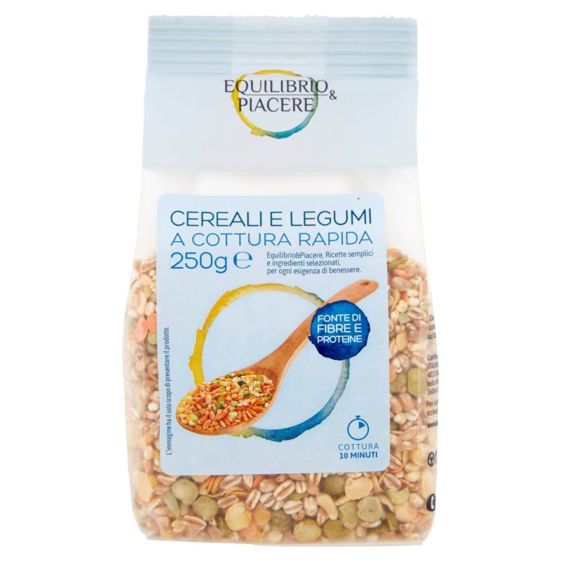 Equilibrio & Piacere Cereali e Legumi a Cottura Rapida 250 g