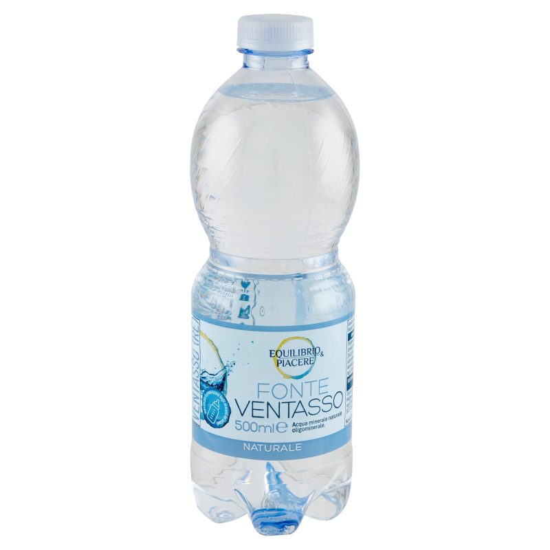 Equilibrio & Piacere Acqua Minerale Naturale Sorgente Ventasso 500 ml