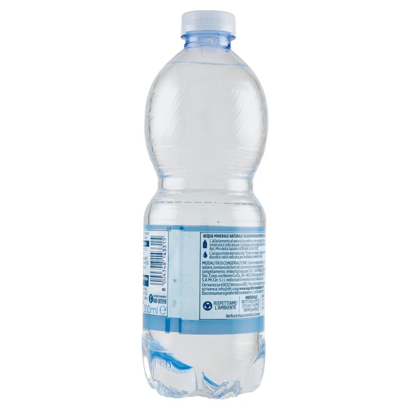 Equilibrio & Piacere Acqua Minerale Naturale Sorgente Ventasso 500 ml