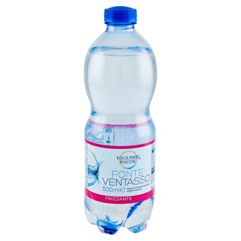 Equilibrio & Piacere Acqua Minerale Frizzante Fonte Ventasso 500 ml