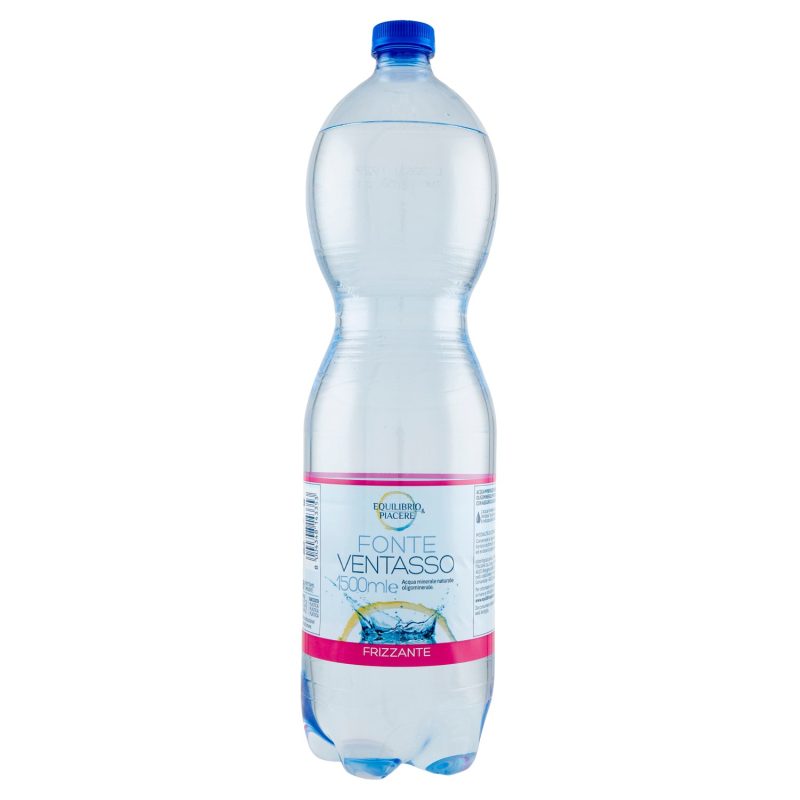 Equilibrio & Piacere Acqua Minerale Frizzante Sorgente Ventasso 1,5 L