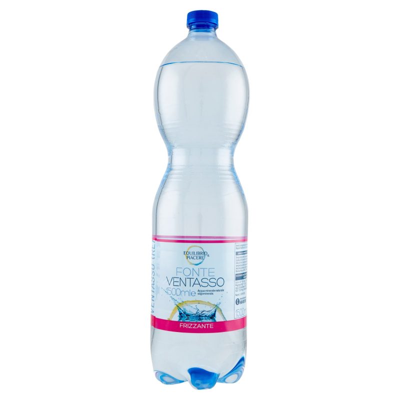Equilibrio & Piacere Acqua Minerale Frizzante Sorgente Ventasso 1,5 L