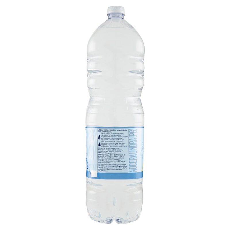 Equilibrio & Piacere Acqua Minerale Naturale Sorgente Angelica 2 L