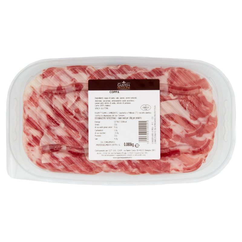 Gusto & Passione Coppa 80 g
