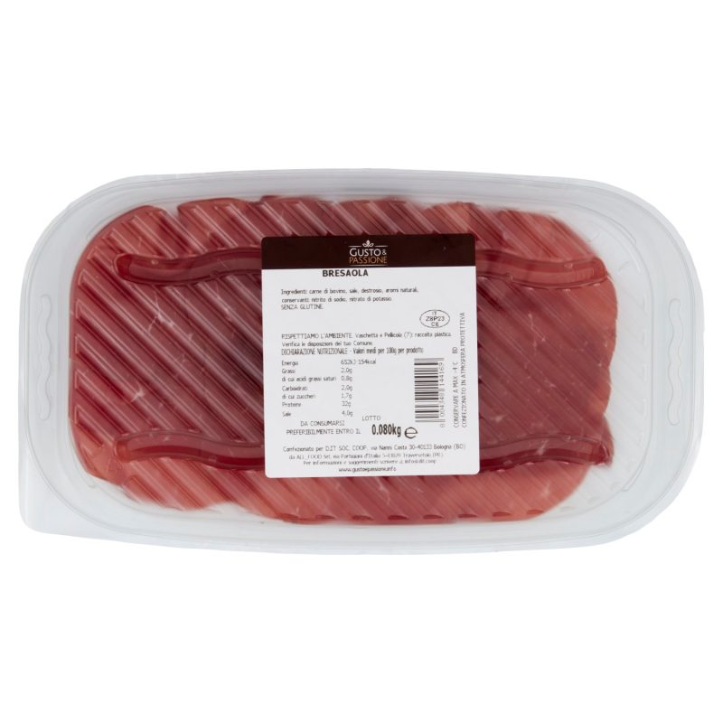 Gusto & Passione Bresaola 80 g